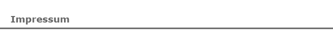 Impressum